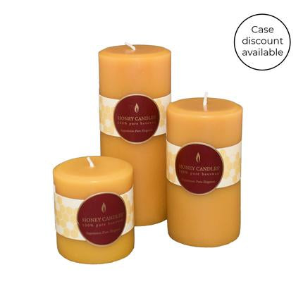 Honey Candles Ltd Pillar Candles