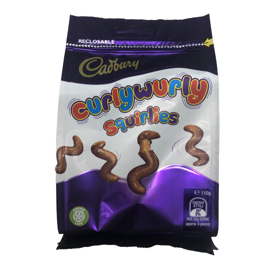 Cadbury Curly Wurly Squirlies