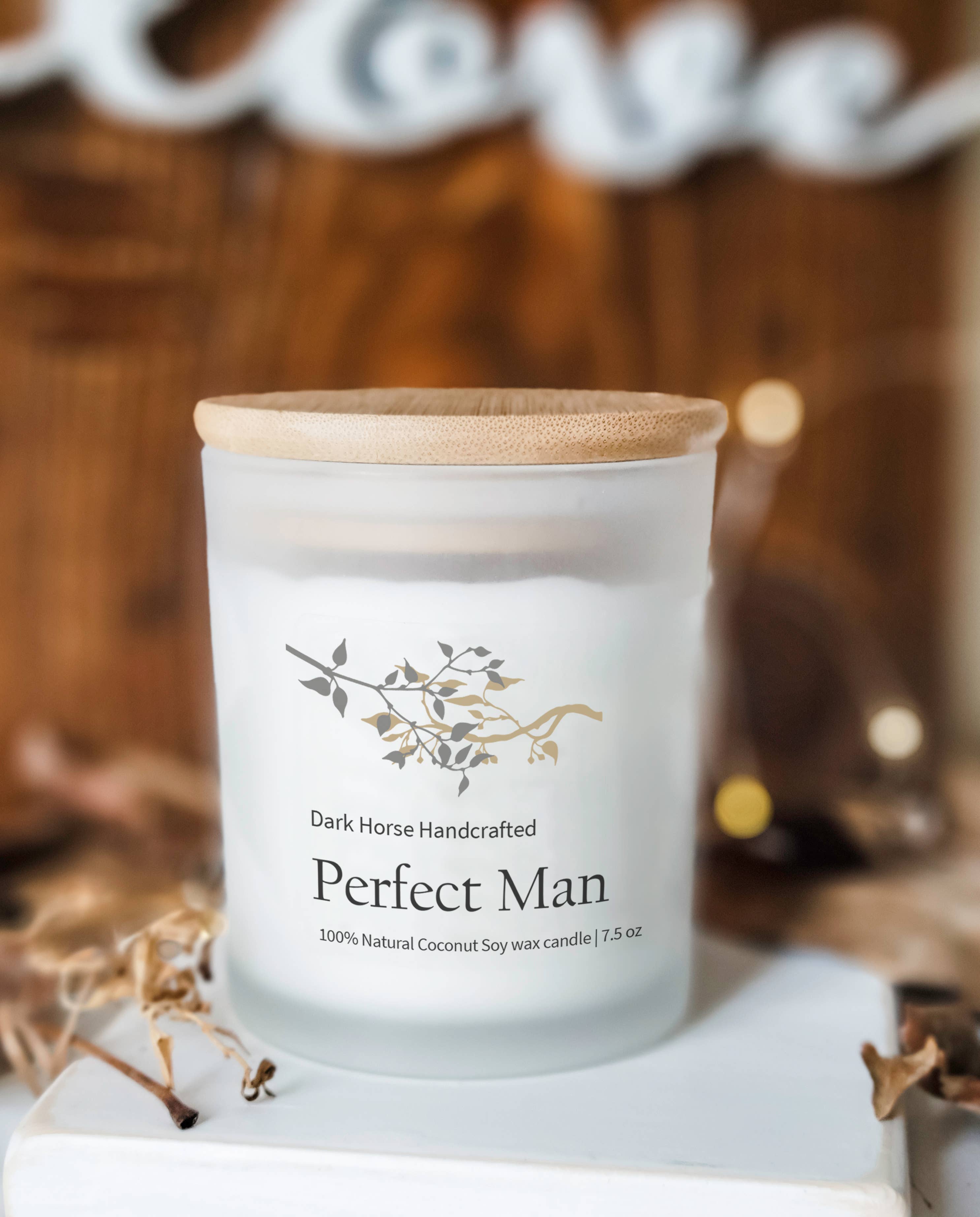 Perfect Man - Luxury Natural Coconut Soy Candle