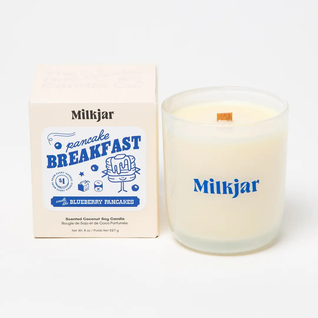 Milk Jar Candles