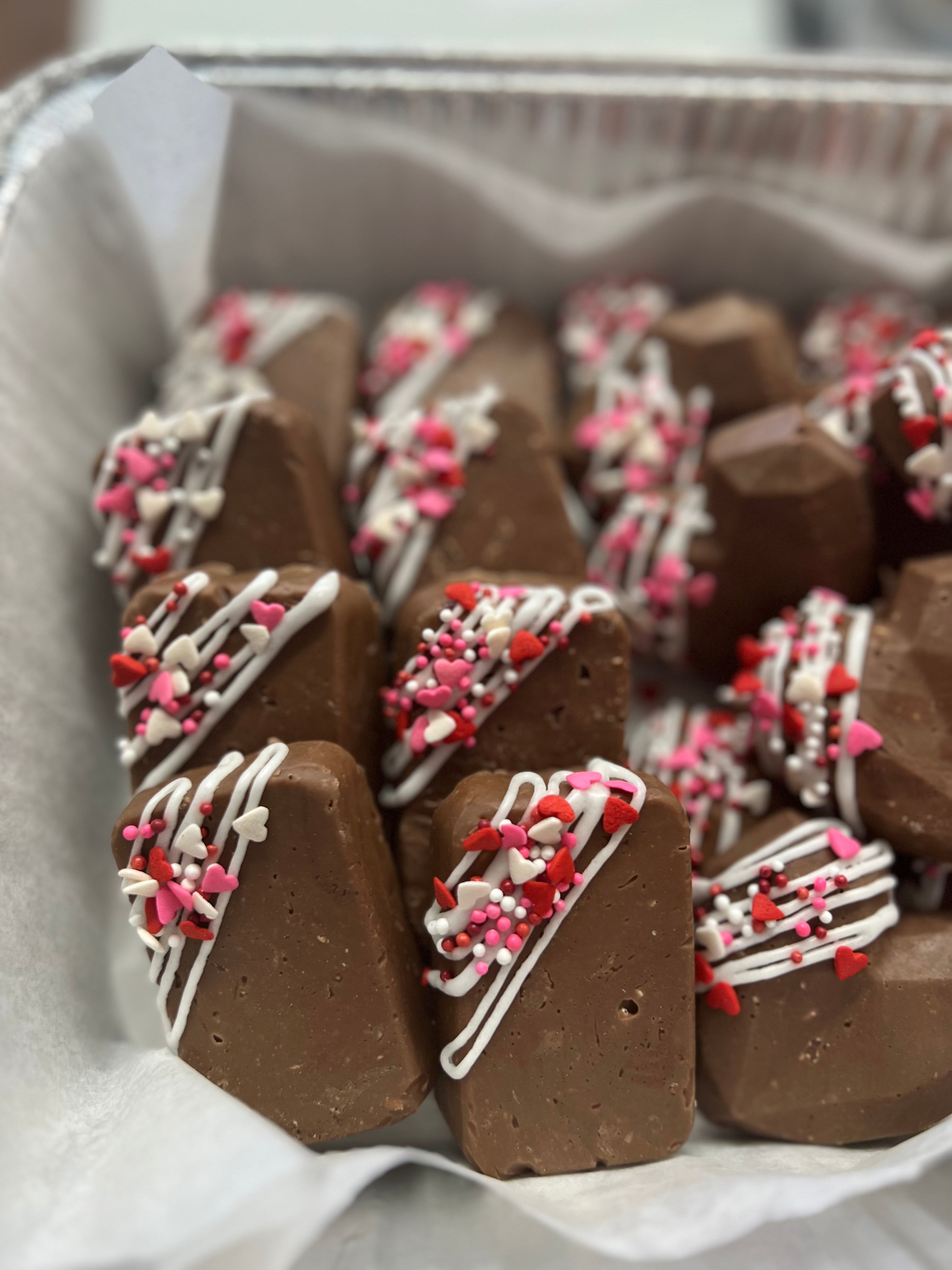 Toblerone Fudge For Valentines