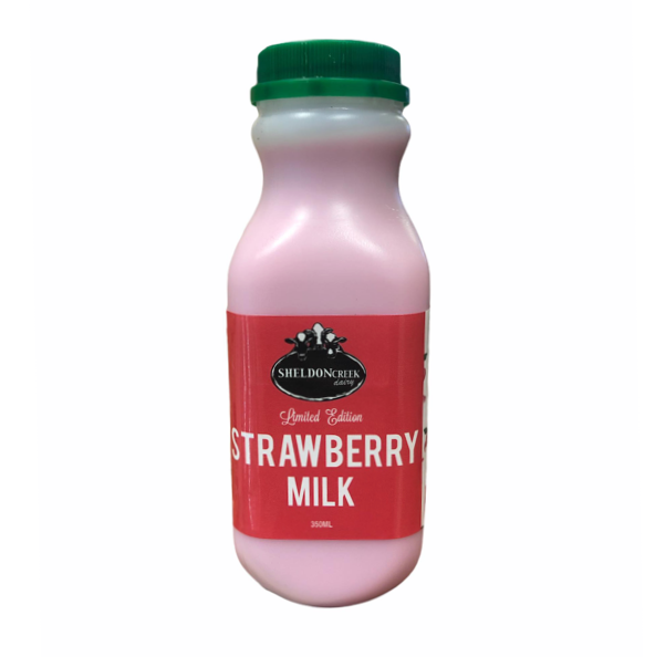 Sheldon Creek Dairy Strawberry Milk
