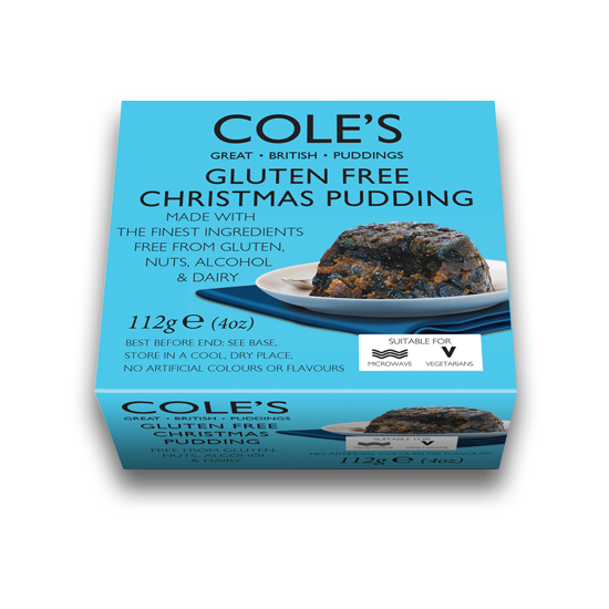Cole's Gluten Free Christmas Pudding