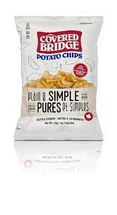 Covered Bridge Potato Chips - Plain and Simple