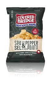 Covered Bridge Potato Chips - Sea Salt and Pepper