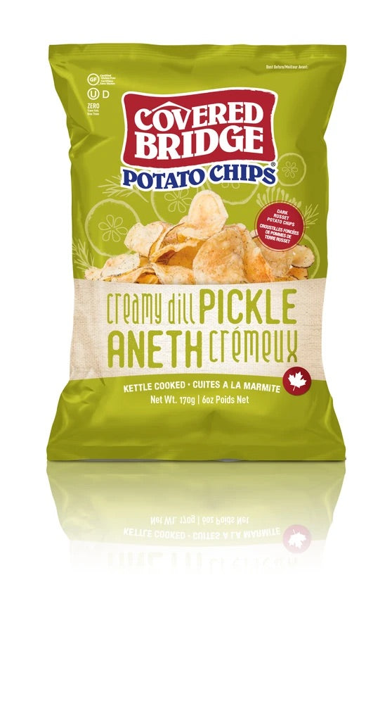 Covered Bridge Potato Chips - Creamy Dill Pickle
